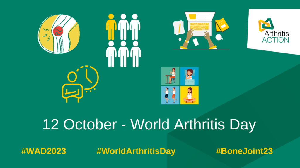 World Arthritis Day Arthritis Action   2023 WAD Square Socials Header Image 1 1024x576 