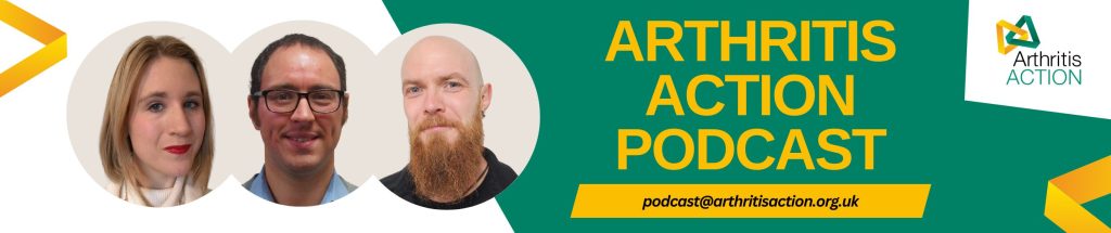 Arthritis Action Podcast Banner